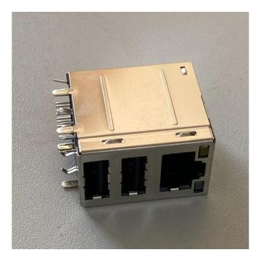 Imagem de Conector Porta Lan Rj45/usb Kit Com 10 Peças - Four Solutions