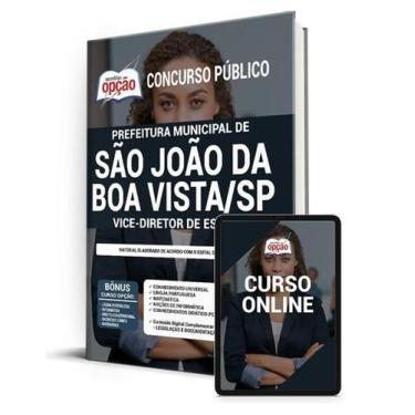 Imagem de Apostila Prefeitura de São João da Boa Vista - SP - Vice-Diretor de Es
