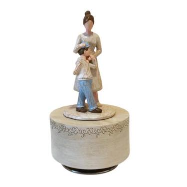 Imagem de Caixinha de Música A Corda Mãe E Filho(a) - Modali Baby, Azul