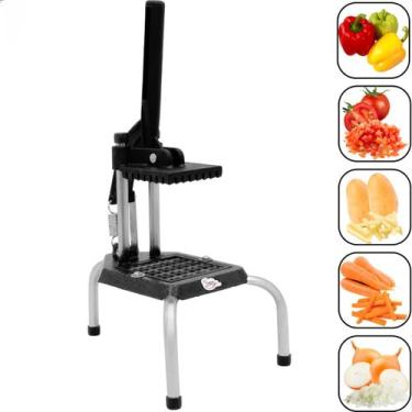 Imagem de Picador Cortador de Legumes E Batata Cabrita Reforçado + Lamina 10mm  