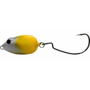 Imagem de Isca Treiler Girino Sapinho 3.8cm Anzol 3/0 Traíra - Matadeira, Amarel