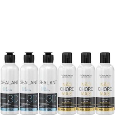Imagem de Borabella Selagem 3D 3x90ml + Não Chore Passo 2  3x90ml
