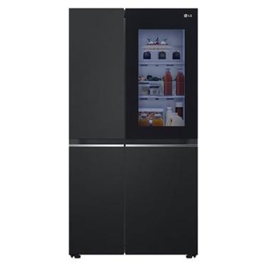 Imagem de Geladeira SxS InstaView 647L Black Inox - GC-V257SQVW