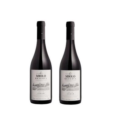 Imagem de Kit 2 Un Vinho Miolo Reserva Syrah 750 ml