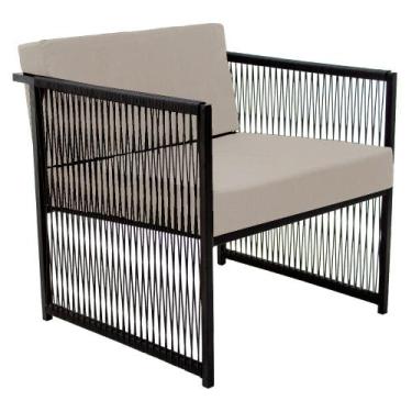 Imagem de Poltrona Santiago para Área Externa de Fibra Sintética - Acesse Móveis