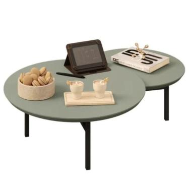 Imagem de Mesa De Centro Charlote Tampo Sobreposto Alecrim 1,03cm - Fabrica 1 Móveis