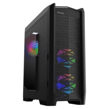 Imagem de Gabinete Gamer Gamemax Dragon Knight - Preto, Preto