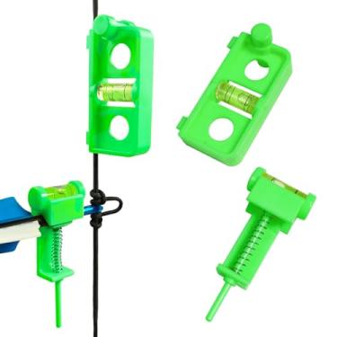Imagem de LONGBOWMAKER Kit combo de nível de arco de tiro com arco para arcos compostos – Ferramentas de nível de ajuste e montagem fáceis de usar para ajuste e calibração de precisão (verde)