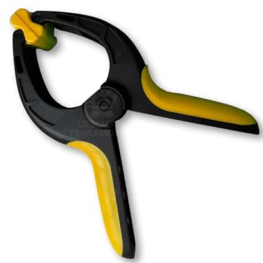 Imagem de Grampo Com Mola "6 Pol Fertak Garra Sargento Multiuso Prendedor Para Marcenaria Kit Profissional - (6)