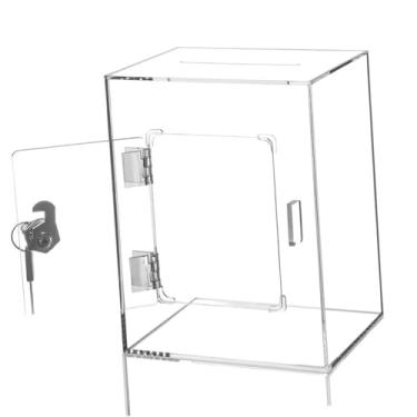 Imagem de menolana Cofrinho Transparente Que Pode Ser Aberto com Chave, Pote para Economizar Dinheiro, Jarra para Economizar Dinheiro, para Festival de Aniversário, Pres