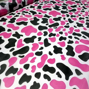 Imagem de TNT Vaquinha Malhada Rosa e Preto 1.00m x 1,40m