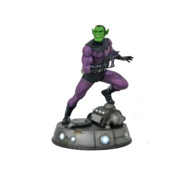 Imagem de Boneco diamond select gallery marvel comic - skrull, roxo/verde