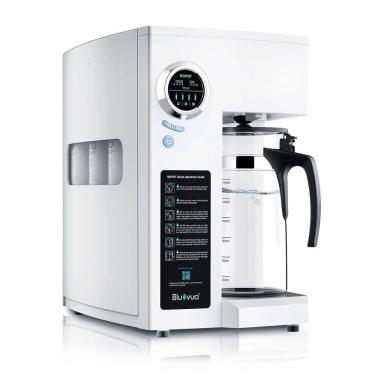 Imagem de Filtro de Água de Bancada sem Instalação 1,7L com Sistema de Osmose Reversa de 4 Estágios e Filtragem RO, 110V Bluevua RO100ROPOT, Branco