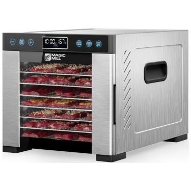 Imagem de Desidratador de Alimentos Magic Mill MFD-7700 - 7 Bandejas, Potência de 1000W, Controle de Temperatura, Ideal para Secagem de Frutas, Carnes e Ervas