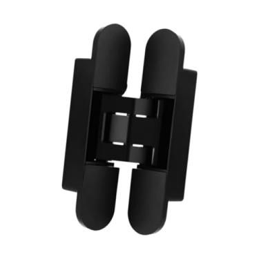Imagem de Dobradiça secreta para portas, invisível, resistente à abrasão, acessórios de hardware de liga de zinco, dobradiça de porta para banheiro, Style a