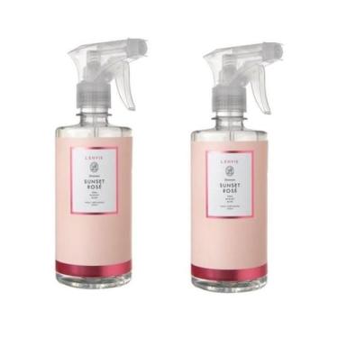 Imagem de Kit 2 Águas Perfumadas Lenvie 500 ml, Sunset rose