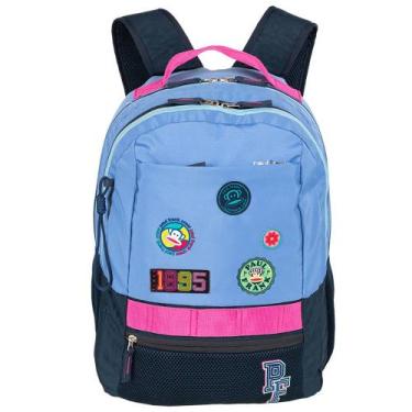 Imagem de Mochila Escolar 2 Compartimento Paul Frank Casual Patches - Sestini