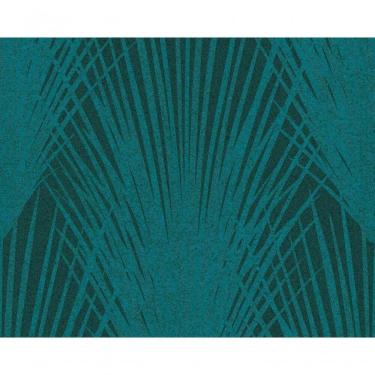 Imagem de Papel De Parede New Elegance Palmeira 375533 Rolo 10m X 0,53m