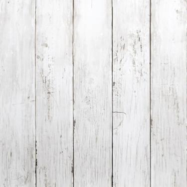 Imagem de Abyssaly Papel de Parede Madeira Autoadesivo Shiplap Branco 45 x 599 cm, Descasque e Cole, Removível, Fácil de Limpar, Cobertura 4,245 m²