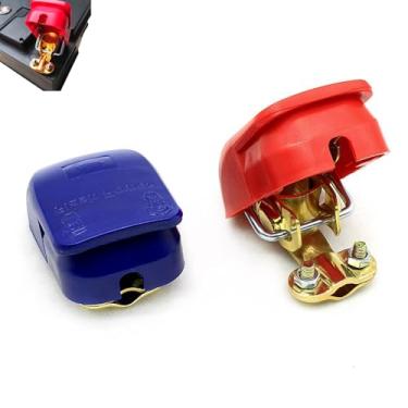 Imagem de 2 conectores de terminal de bateria de carro, terminal de bateria de carro de desconexão rápida para postes SAE/JIS tipo A, compatível com carros, vans, caminhões e mais