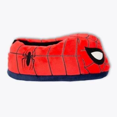 Imagem de PANTUFA ZONA CRIATIVA SPIDERMAN INFANTIL MENINO 10072110-Masculino