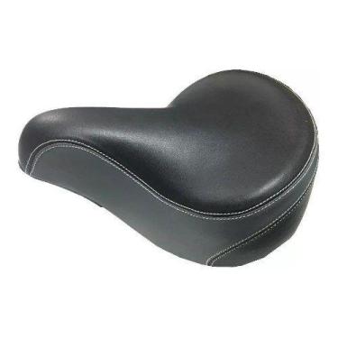 Imagem de Banco Selim De Bicicleta Com 2 Molas + Castanha Carrinho Top - Elleven