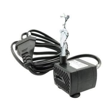 Imagem de Bomba Bombinha Aquário Submersa Bivolt P/ Fonte Água - Ô Bichim, Bivol