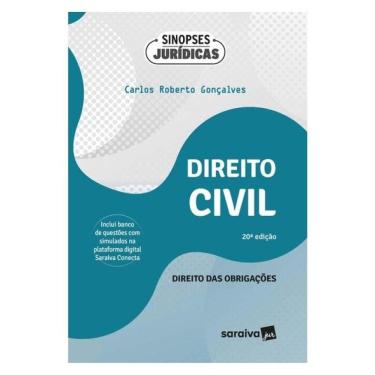 Imagem de Direito Civil - Direito Das Obrigações - Parte Geral - Coleção Sinopses Jurídicas - 20ª Edição 2024