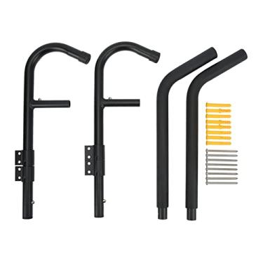 Imagem de Kayak Storage Rack Folding Rotatable 90 Graus Surfboard Wall Mount Hanger Garagem Shed