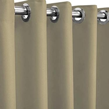 Imagem de Cortina Blackout/Blecaute Em Tecido Corta Luz Para Sala, Quarto e Escritorio 2,00M x 2,50M - 1 Folha | Admirare