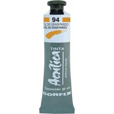 Imagem de Tinta Acrílica 37ml 094 Stil de Grain Pardo Corfix, 094 - STIL DE GRAI