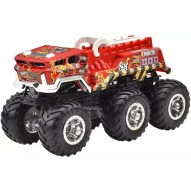 Imagem de Hot Wheels - 1:64-5 Alarm Bombeiro - Monster Trucks Reboque - HWN94