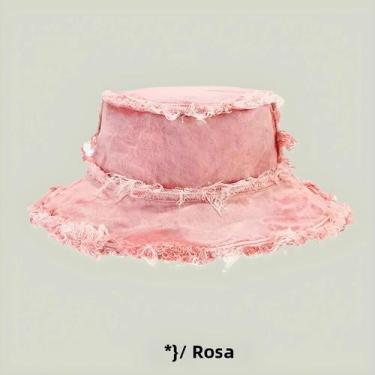 Imagem de Chapéu Balde Bordado Feminino - Primavera/Verão - Proteção Solar, 56-5