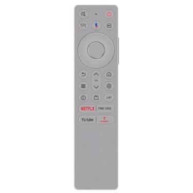 Imagem de Controle remoto de voz de substituição RC933 FUB1 para Smart TV TCL 4K 85C755 85Q10B 85X955 98Q10B 98X955 75C855 85C855 65C89B 75C89B 85C89B 98C89B 1155 X955 85Q10BX 50C755 55C755 65C755