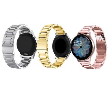Imagem de Kit 3 Pulseiras Smartwatch Relogio Inox