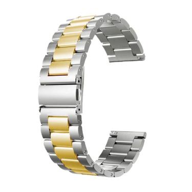 Imagem de Pulseira Relogio Smartwatch Aço Inox 3 Elos Smartband Band