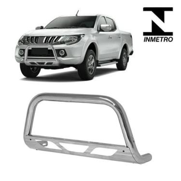 Imagem de Parachoque Quebra Mato L200 Triton Sport 2016 2017 Cromado - CCF