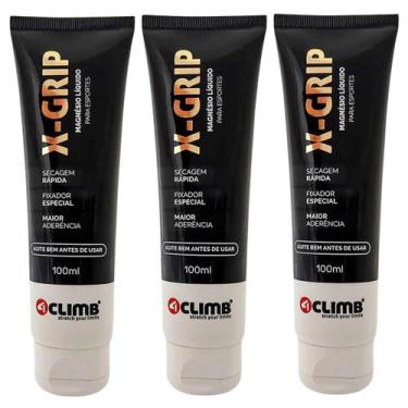 Imagem de Kit 3 Unidades Magnésio Líquido X-Grip 100ml 4Climb