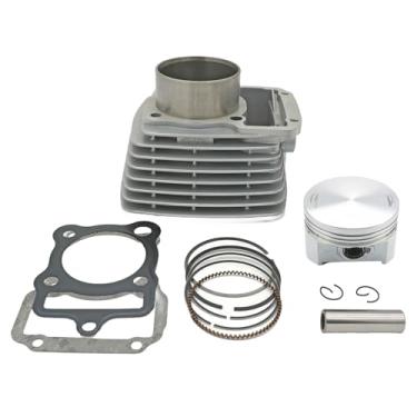 Imagem de Bicicleta de sujeira ATV resfriada a ar fora de peças do motor da estrada, kit de junta de anel de pistão de moto de cilindros de motocicleta para zongshen cg250 cg 250