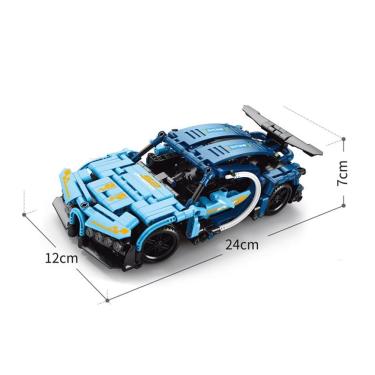 Imagem de Blocos de Montar Carros Irados Fricção