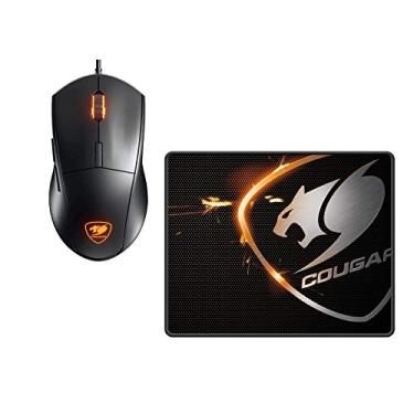 Imagem de Cougar Mouse para jogos Minos XC 4000 DPI com sensor óptico com luz de fundo LED inclui velocidade XC MM mouse pad