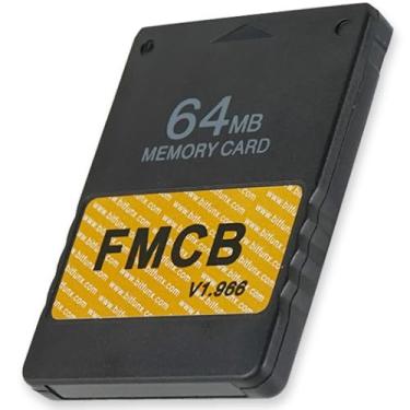 Imagem de Skywin Fmcb Free Mcboot Card V1.966 Para Ps2 - Plug And Play Cartão De Memória Ps2-64 Mb De Cartão De Memória Ps2 Executa Jogos Em Disco USB Ou Disco Rígido