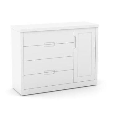 Imagem de Cômoda Square - Matic Móveis, Branco