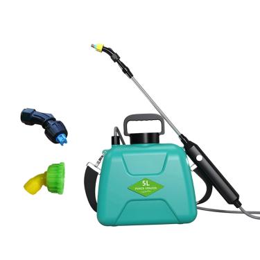 Imagem de predolo Pulverizador elétrico retrátil, pequeno, multiuso, portátil, 5L, pulverizador de jardim para limpeza de gramado, jardinagem doméstica e quintal