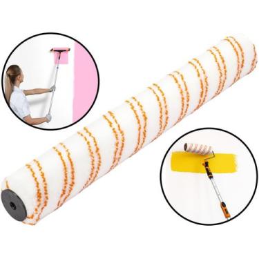 Imagem de Rolo Para Pintura 46cm Paredes Tetos Multiuso Tinta Látex Acrílica Lã 