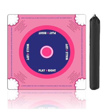 Imagem de Mahjong mat, Noise reducing and Anti-Slip Mahjong Table mat, Suitable for Mahjong Tables, Also Applicable to Poker, Board Games, Jigsaw Puzzles, and Domino Games. 31.5x31.5 inches