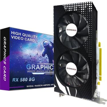 Imagem de Placa gráfica SHOWKINGS Radeon RX 580 8GB GDDR5 para jogos de PC