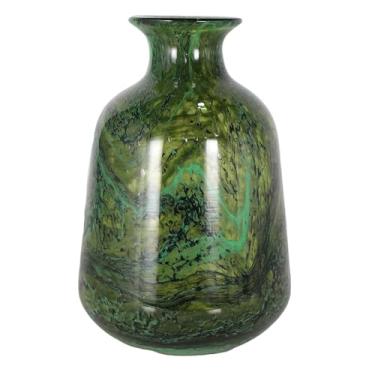 Imagem de VASO DECOR MURANO 17X26 CM MESCLA VERDE ESMERALDA