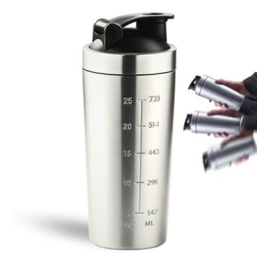 Imagem de Coqueteleira Shaker Academia Inox Shakeira para Whey