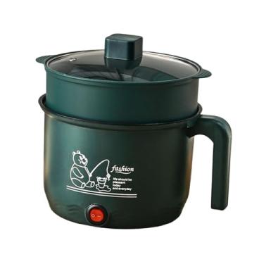 Imagem de Ｂｅｓｇａ Pequena panela elétrica de arroz antiaderente multifuncional mini panela elétrica portátil faz sopa para ovos cozinhar mingau, com Vaporizador Pp